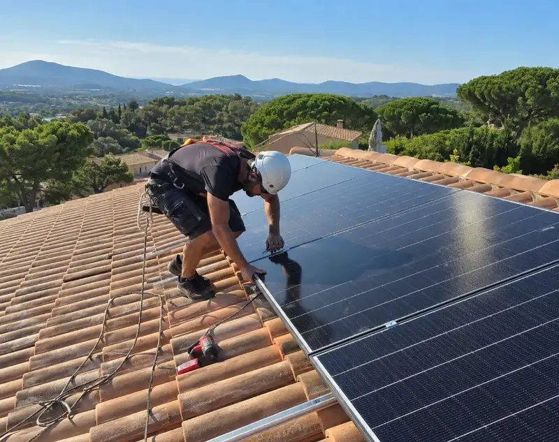 Installateur panneaux solaires Saint-Gondran — pose photovoltaïque sur toiture